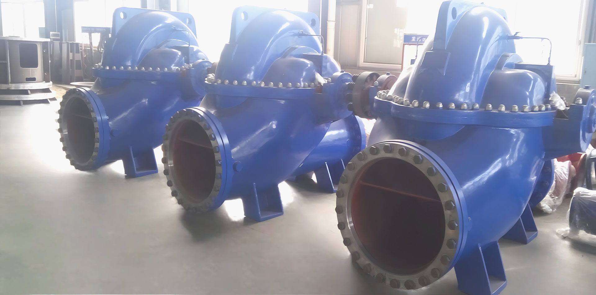 单级双吸水平中开式不锈钢泵