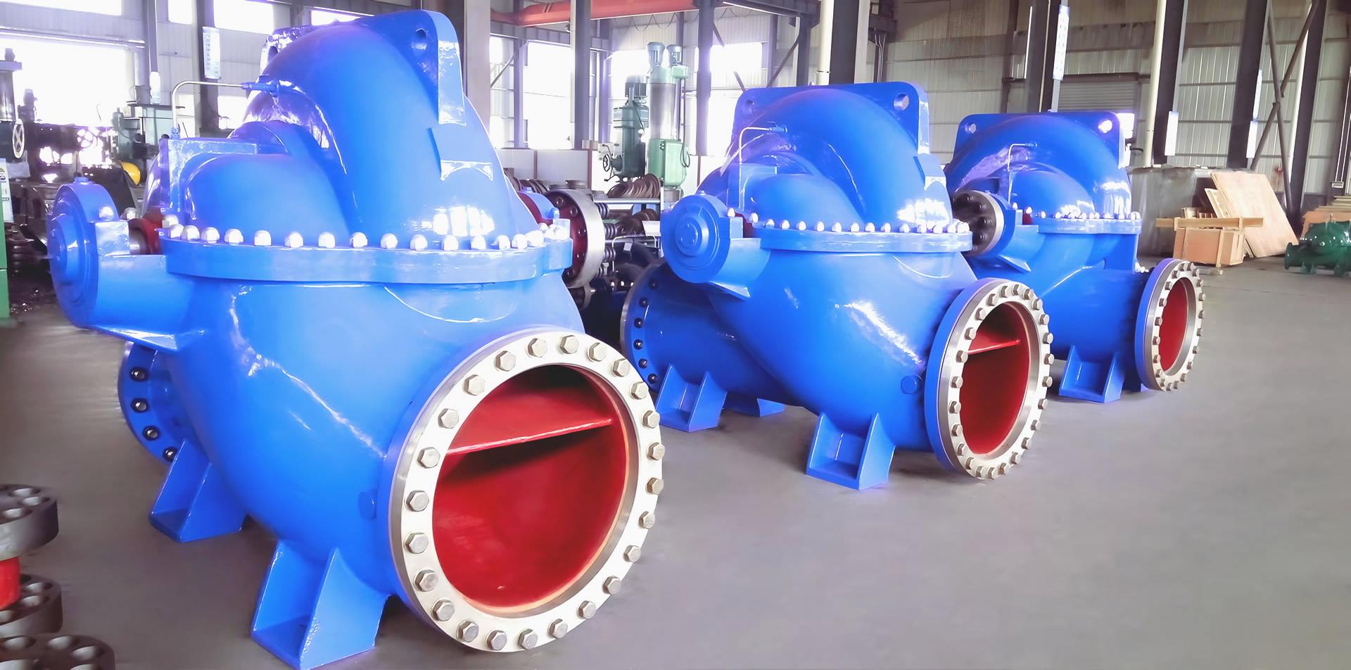 高扬程单级双吸中开式离心泵